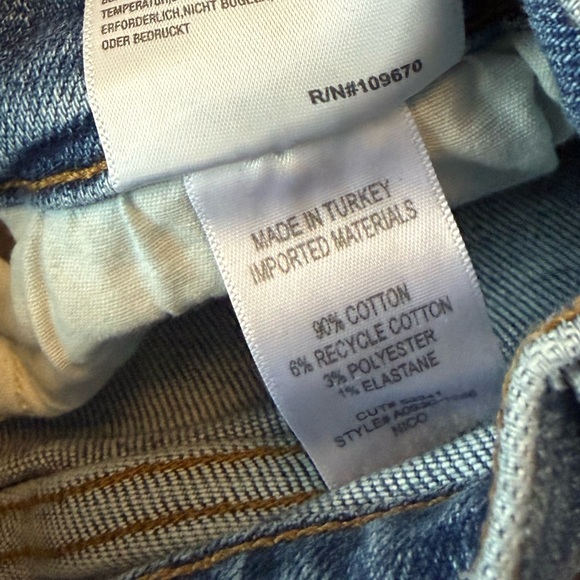 Agolde Nico High Waist Button Fly Jeans - Picture 4 of 5